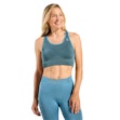 Odlo Seamless Medium Ceramicool Sports Bra Damen Blue