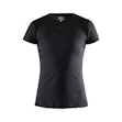 Craft Essence Slim T-Shirt Dam Schwarz