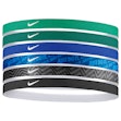 Nike Printed Headbands 6-Pack Unisexe Mehrfarbig