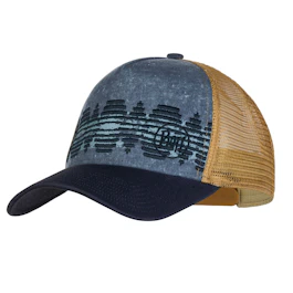 Casquette Trucker BUFF Brak Stone Blue - Taille Unique Unisexe - Respirante Et Ajustable