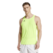 adidas Adizero Essentials Singlet Herre Neongelb