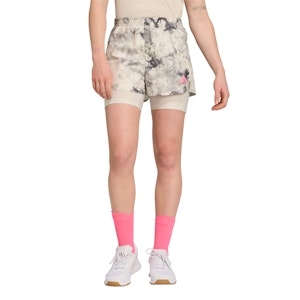 adidas Own The Run Spray Dye 2-in-1 Shorts Women adidas Own The Run Spray Dye 2-in-1 Shorts Women