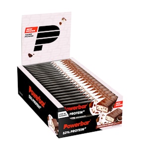 Powerbar Protein Plus 52% Bar Cookies & Cream 50 Gram Box  Powerbar Protein Plus 52% Bar Cookies & Cream 50 Gram Box