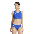 adidas Adizero Essentials Crop Top Femme Blau