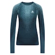 Odlo Blackcomb Eco Baselayer Crew Neck Dame Blue