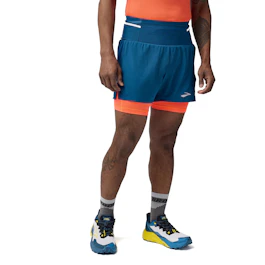 High Point 5 Brooks High Point 5 Inch 2-in-1 Short 2.0 Herren