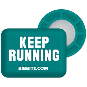 BibBits Race number magnets Keep Running BibBits Race number magnets Keep Running