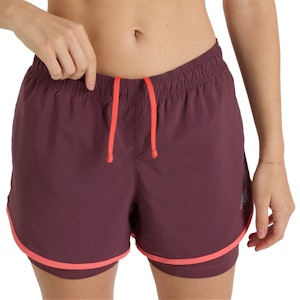 New Balance Sport Essentials 3 Inch 2in1 Short Dame New Balance Sport Essentials 3 Inch 2in1 Short Dame