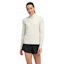 HOKA Glidetech Quarter Zip Shirt Femme Crème