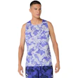 ASICS FujiTrail Singlet Herr Lila