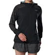 Mizuno Active Alpha Hooded Jacket Dam Schwarz