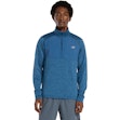 New Balance Athletics Heat Grid Half Zip Shirt Herr Blau