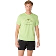 ASICS FujiTrail Logo T-shirt Herren Limonengrün