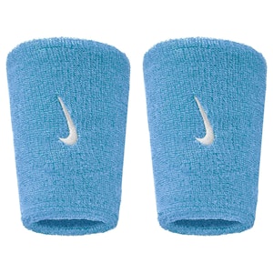 Nike Swoosh Classic Doublewide Wristbands 2-Pack Unisex Nike Swoosh Classic Doublewide Wristbands 2-Pack Unisex
