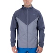 Mizuno Tech Thermal Charge Hooded Jacket Herr Grau