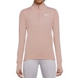 Nike Element 1/2 Zip Shirt Dame Rosa