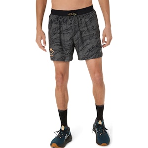 ASICS FujiTrail All Over Print 5 Inch Short Herren ASICS FujiTrail All Over Print 5 Inch Short Herren