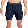 Nike Stride Dri-FIT 5 Inch Hybrid Shorts Herr Blau