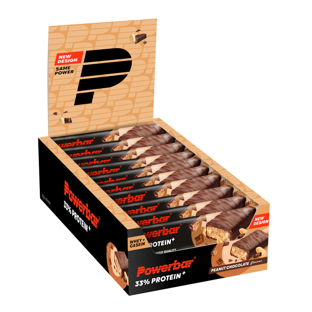 Powerbar Lab Powerbar Protein Plus 33% Bar Chocolate-Peanut 90 Gram Box