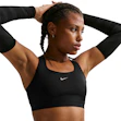 Nike Swift Dri-FIT High-Support Sports Bra Dam Svart