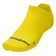 New Balance Run Flat Knit No Show Socks Unisexe Yellow
