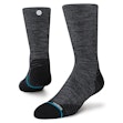 Stance Run Light Crew Socks Unisex Schwarz