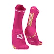 Compressport Pro Racing Socks V4.0 Run High Neonpink