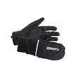 Craft Hybrid Weather Gloves Schwarz