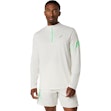 ASICS Icon 1/2 Zip Shirt Herren White
