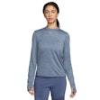 Nike Dri-FIT Swift Element UV Crew Neck Shirt Dame Blau