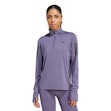 adidas Own The Run Half Zip Shirt Women Lila