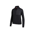 Saucony Sunday 1/4 Zip Shirt Damen Schwarz