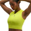 HOKA Skybreeze Crop Tank Damen Neongelb