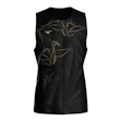 Mizuno Active DryAeroFlow Graphic Tank Top Homme Schwarz