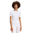 Falke Tight Fit Warm T-Shirt Femme White