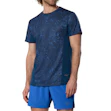 Mizuno Active DryAeroFlow Graphic T-shirt Herr Blau