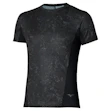 Mizuno Active DryAeroFlow Graphic T-shirt Herr Schwarz