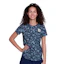 SAYSKY Flower Combat T-shirt Dam Blå