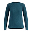 Odlo Essential Seamless Crew Neck Shirt Women Blue