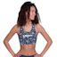 SAYSKY Flower Combat Sports Bra Dam Blå