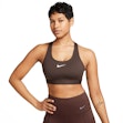 Nike Swoosh Medium-Support Sports Bra Women Braun