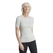 adidas TechFit Training T-shirt Women Grey
