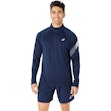 ASICS Icon 1/2 Zip Shirt Herre Blau