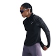Nike Tempo Flash Dri-FIT Half Zip Shirt Damen Schwarz