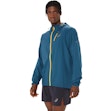 ASICS FujiTrail Waterproof Jacket Homme Blau