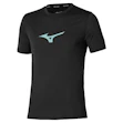 Mizuno Core Runbird T-shirt Men Schwarz