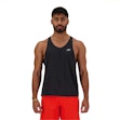 New Balance Athletics Singlet Herre Schwarz