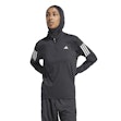adidas Own The Run Half Zip Shirt Women Schwarz