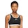 Nike Dri-FIT Swoosh On The Run Lightly Lined Bra Damen Schwarz