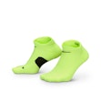 Nike Fast Midweight No-Show Socks Unisex Limonengrün